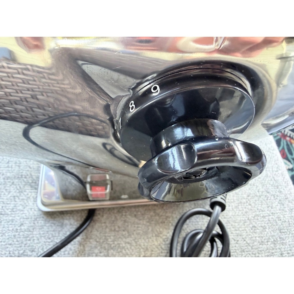 Newhai Electric Pasta Maker Machine Unisex OS Silver Excellent Stainless Steel - Picture 8 of 12
